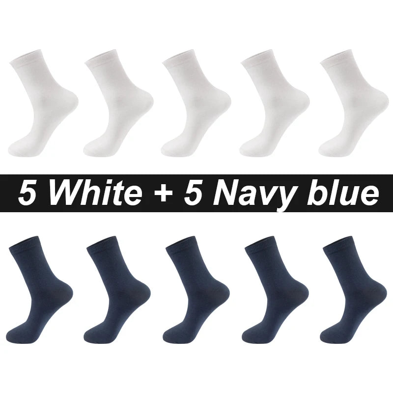 5 white 5 navy blue