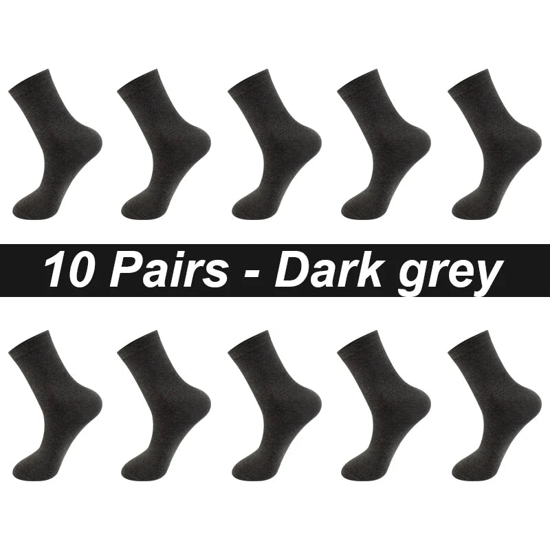 10 Pairs Dark grey