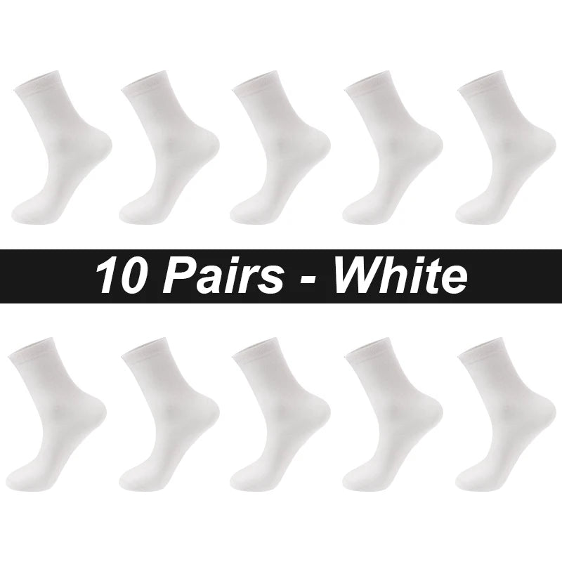 10 Pairs White