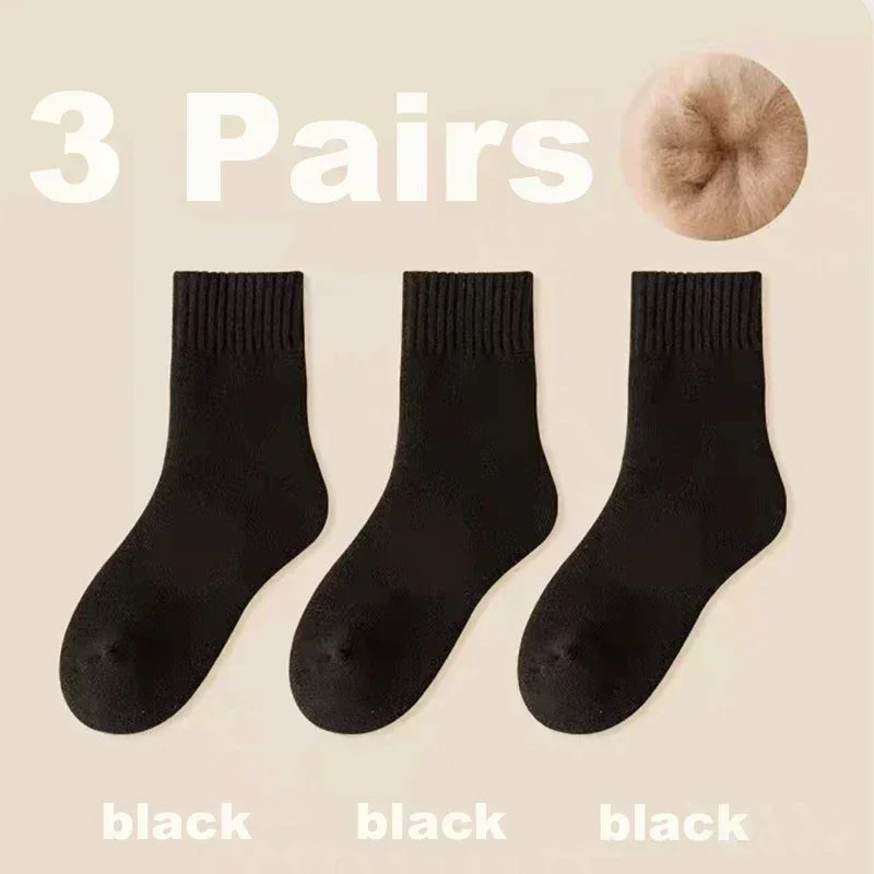 3 Pairs black