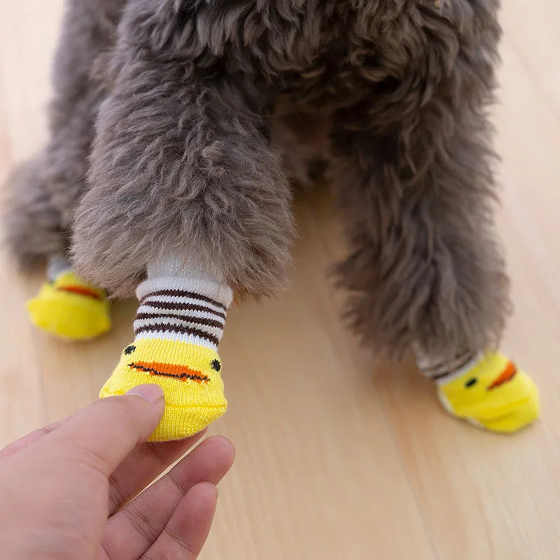 Knit Socks for dogs 4pcs