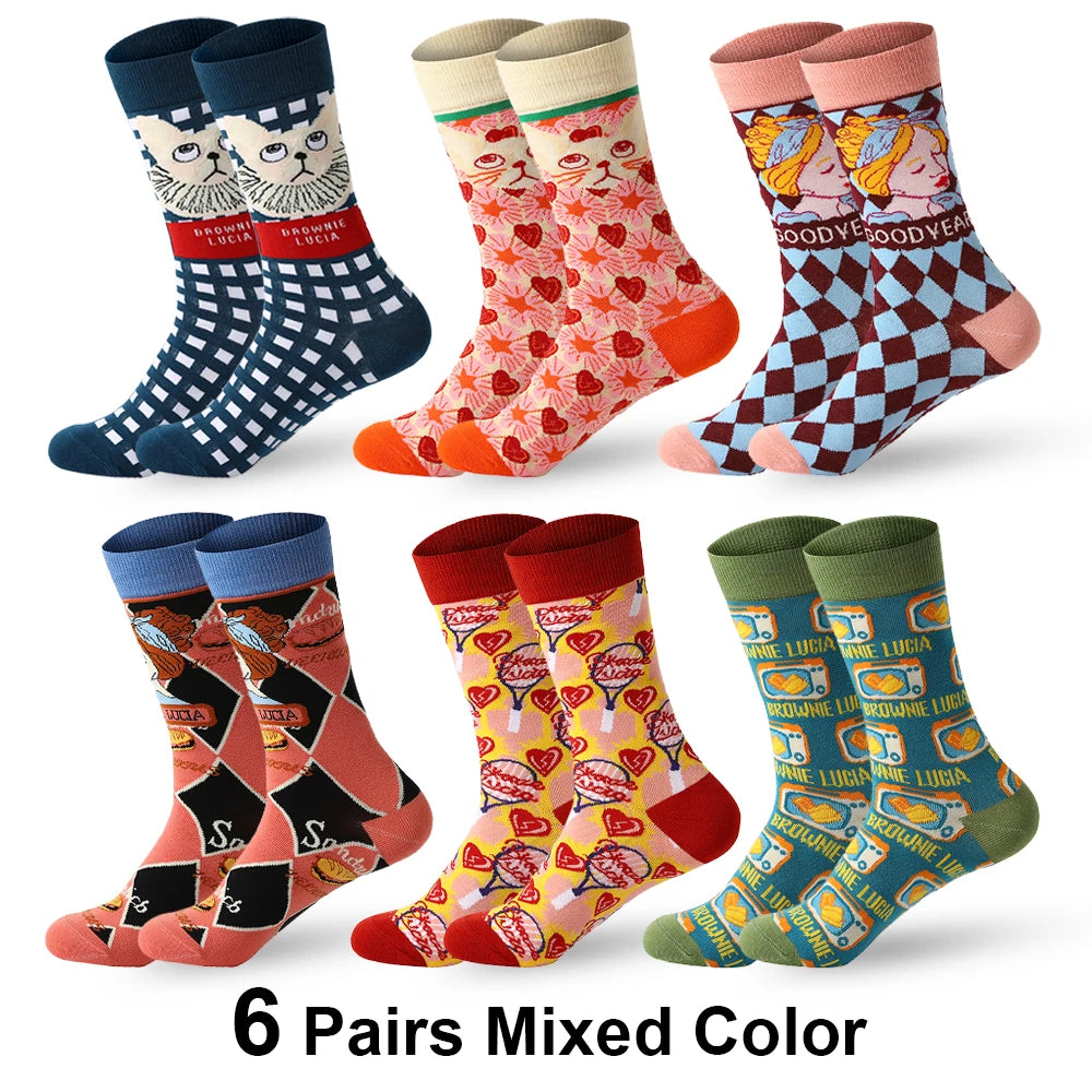 6Pairs Mixed color