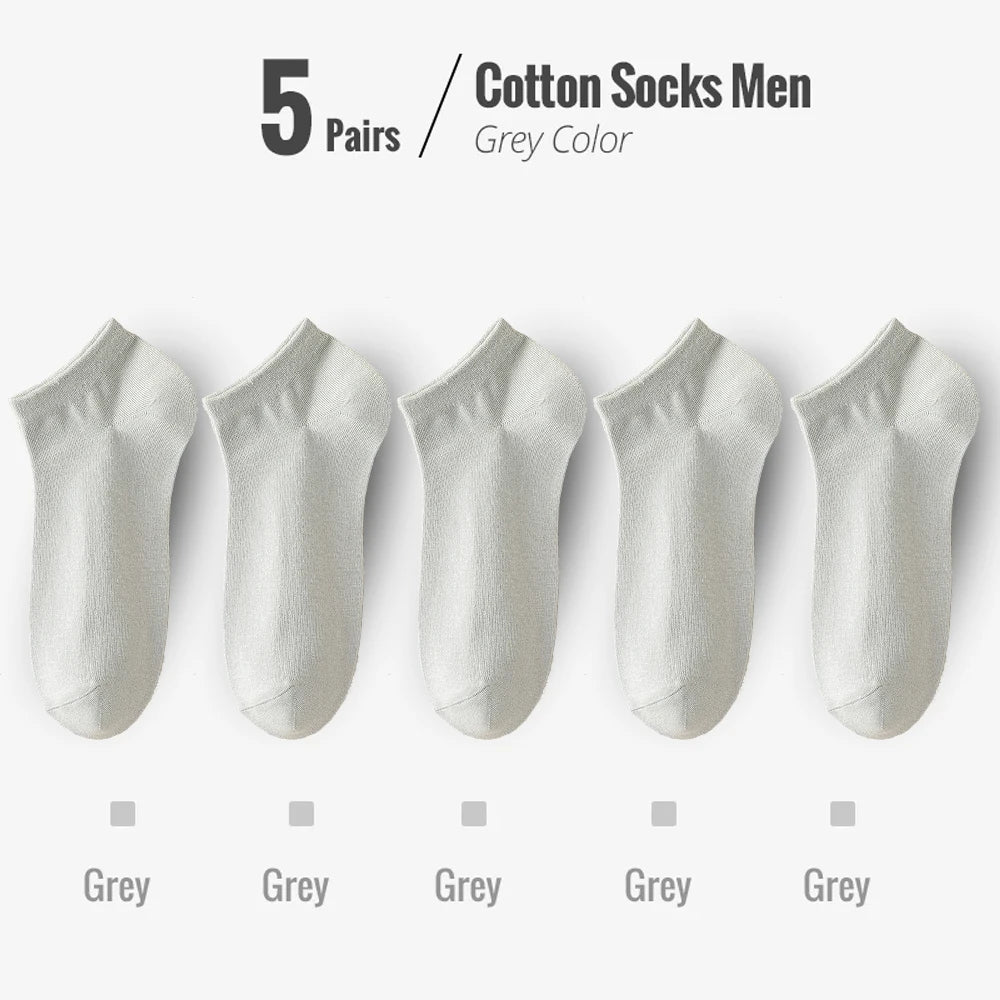 5 Pairs grey