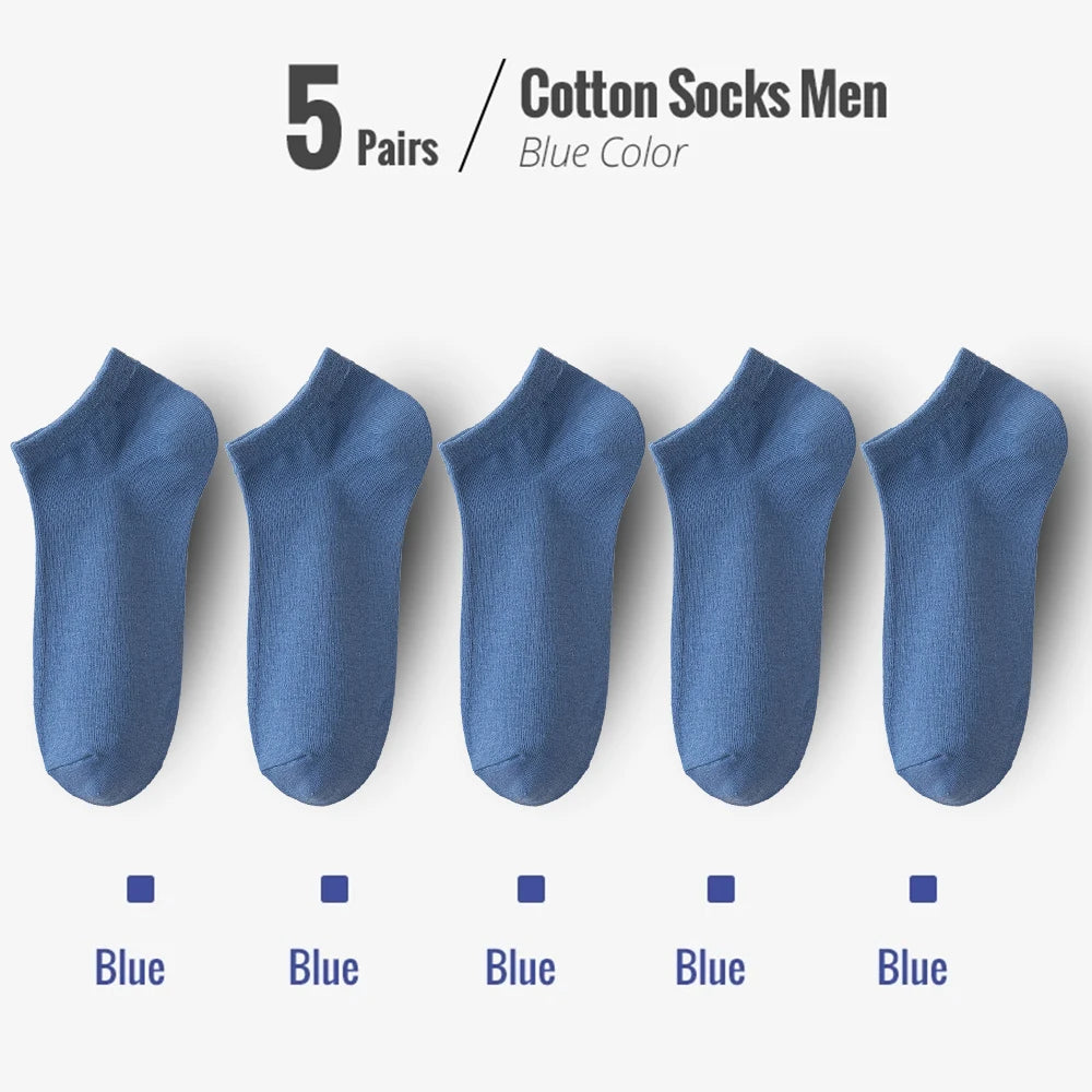 5 Pairs blue