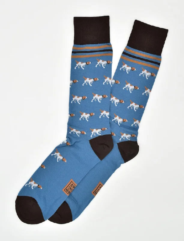 Pointer Parade: Socks - Blue