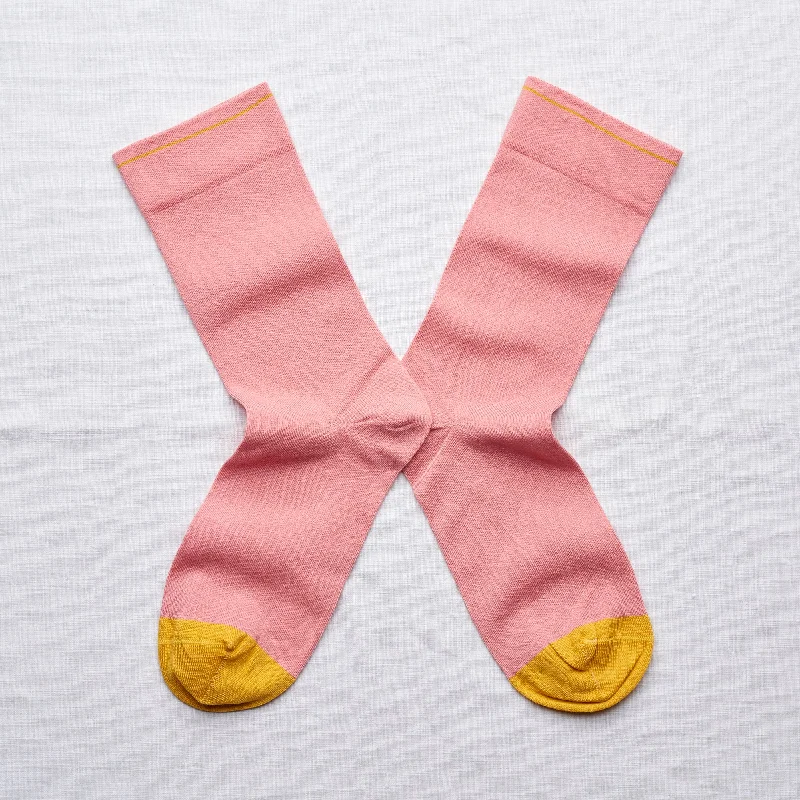 Bonne Maison Socks Peach Pink