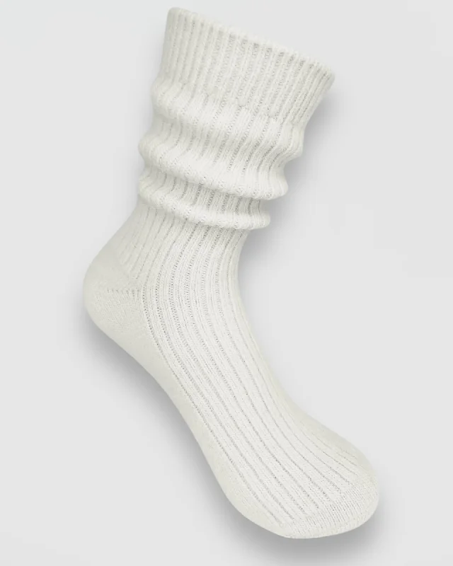 Cashmere Socks - Creme