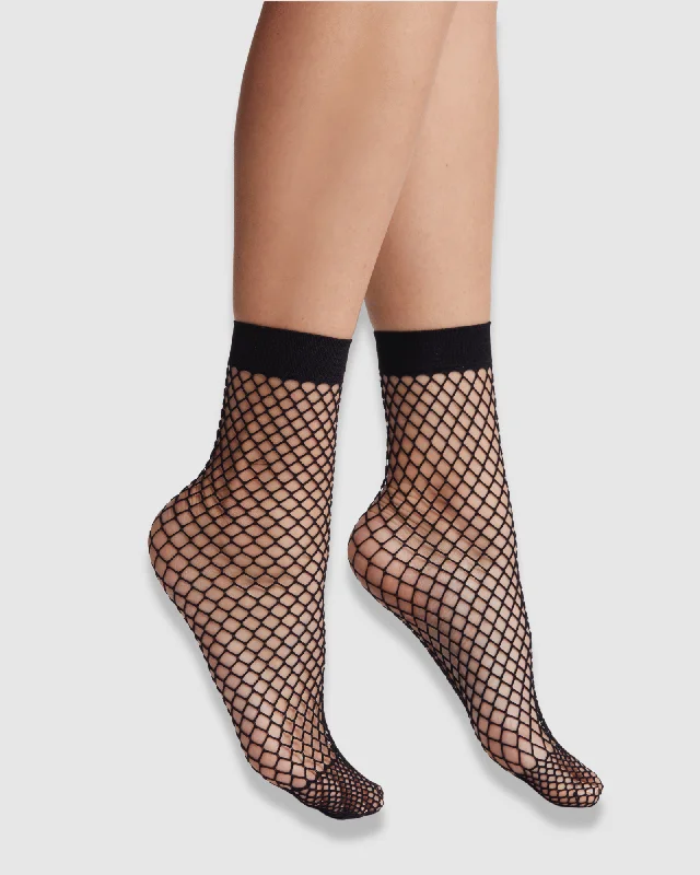 Catch Em Fishnet Socks