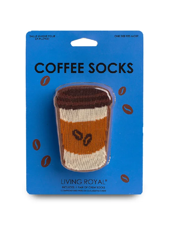 Coffee 3D Crew Sock