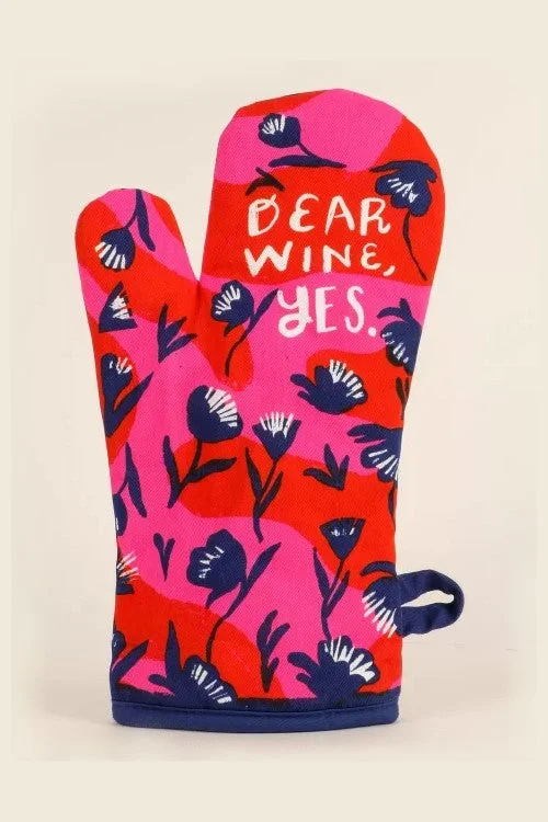 Dear Wine, Yes Oven Mitt