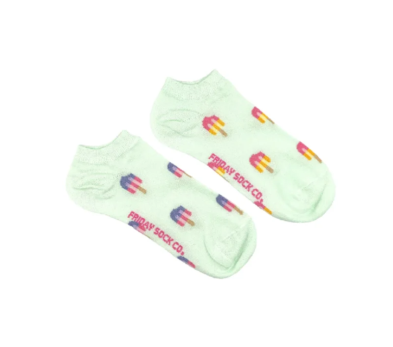 Pop Till You Drop Women's Mismatched Popsicle Ankle Socks