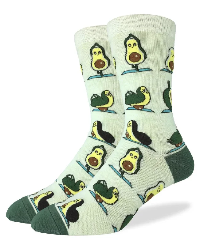 Men's Avocado Yoga Crew Sock