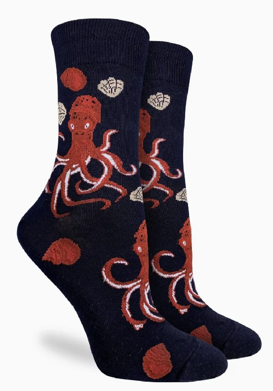 Women's Octopus Crew Sock