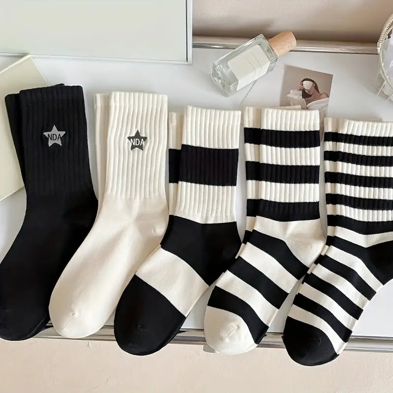 Striped Socks Pack of 5