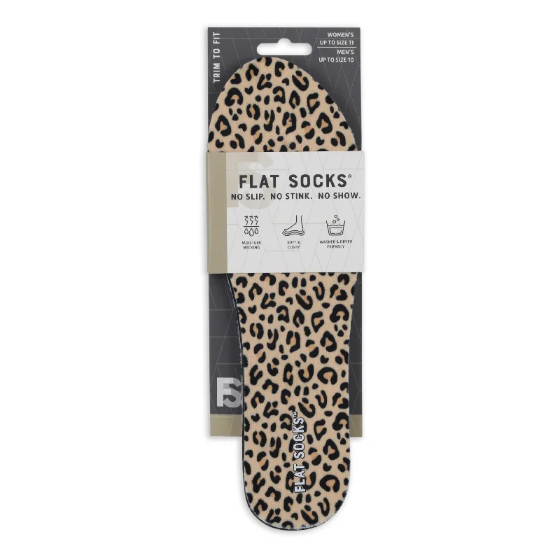 Leopard Print FLAT SOCKS