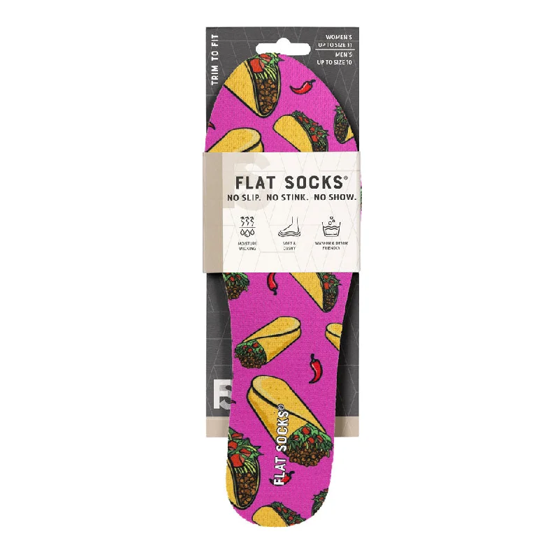 Taco 'Bout It FLAT SOCKS