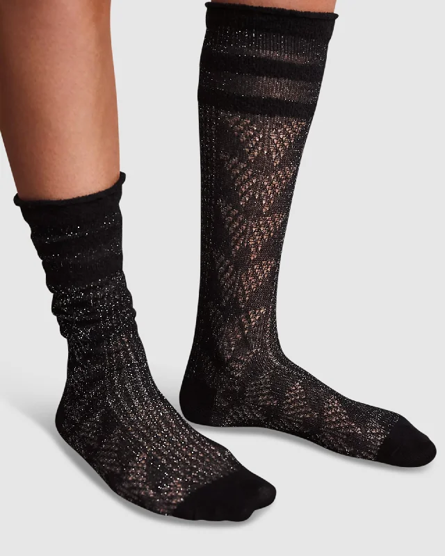 Folk Law Socks - Black