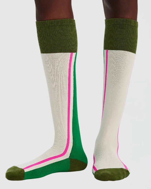 Minty Tall Socks