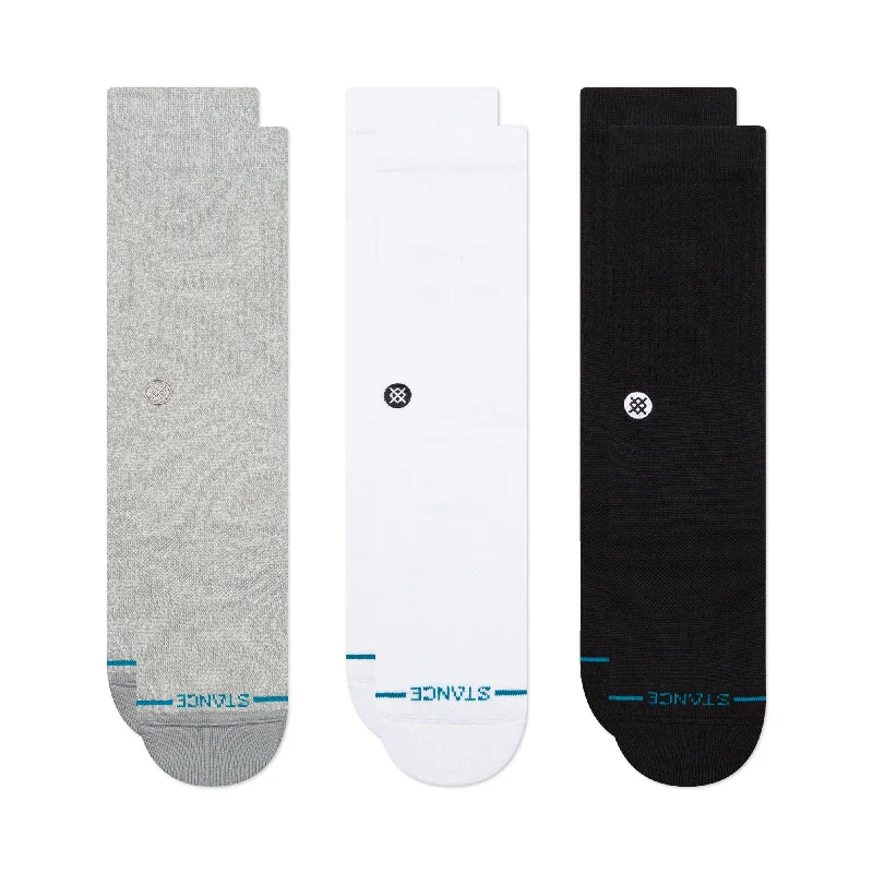 ICON CREW SOCK 3 PACK