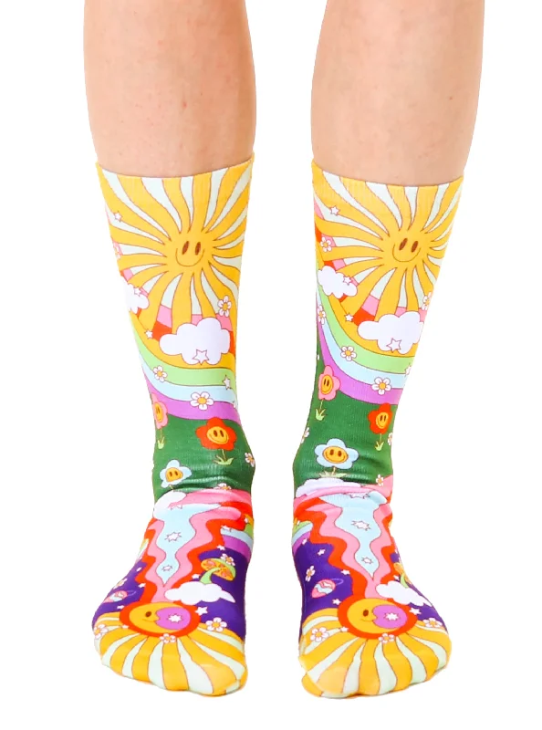 It's Groovy Crew Socks