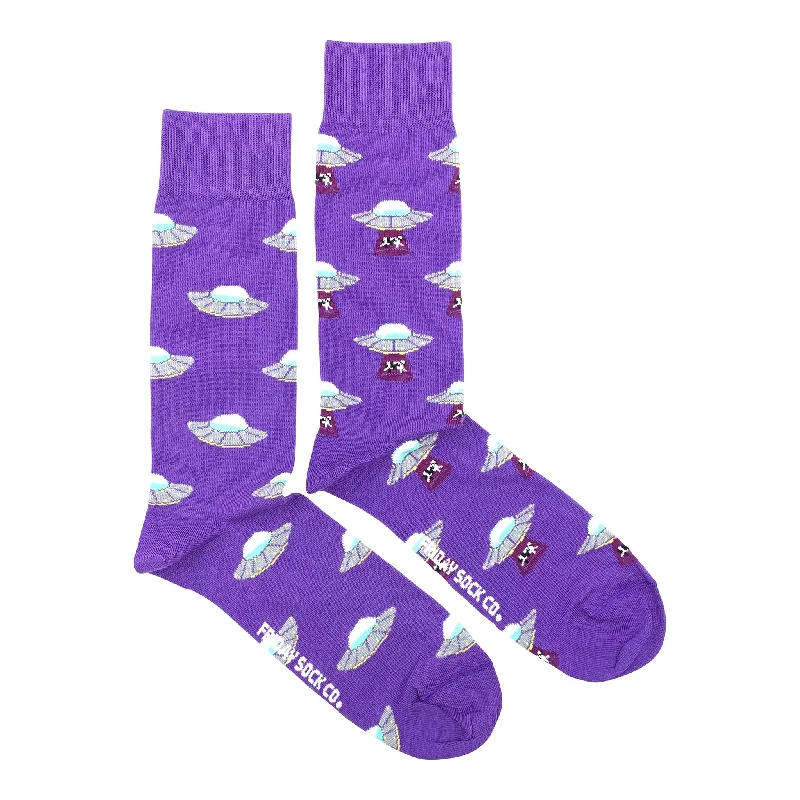 Men's Cow & UFO Socks