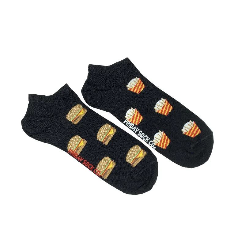 Men's Fries & Burger Ankle Socks