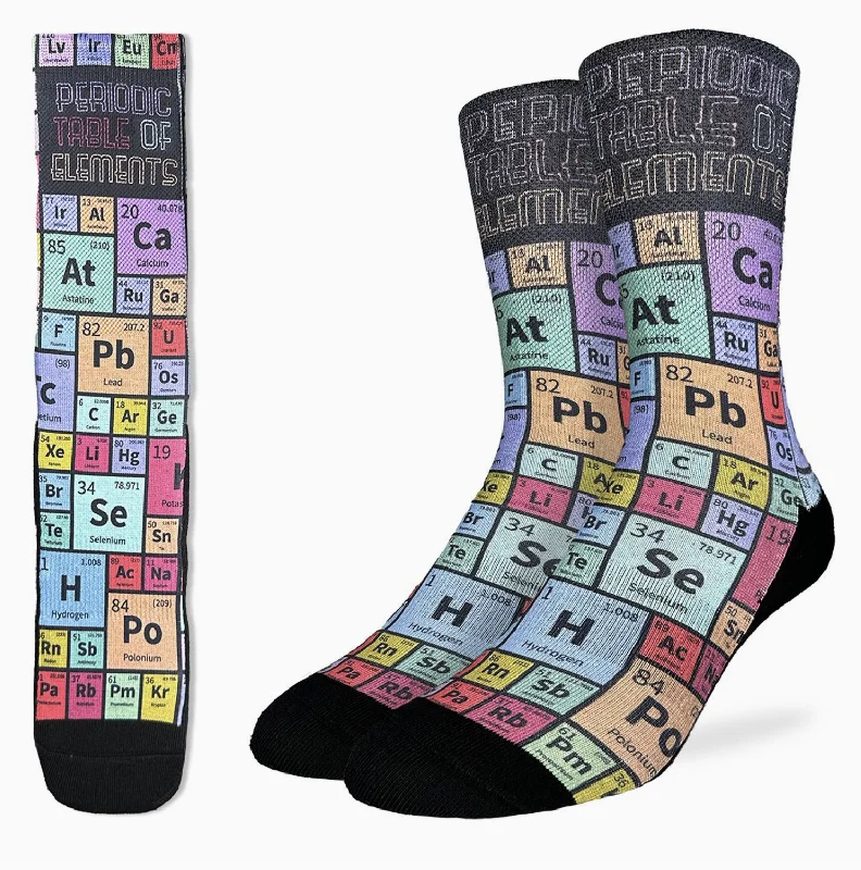 Men's Periodic Table of Elements Crew Sock