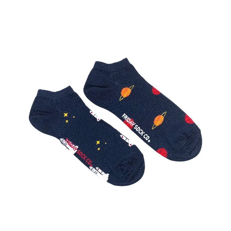 Men's Planet & Space Shuttle Ankle Socks