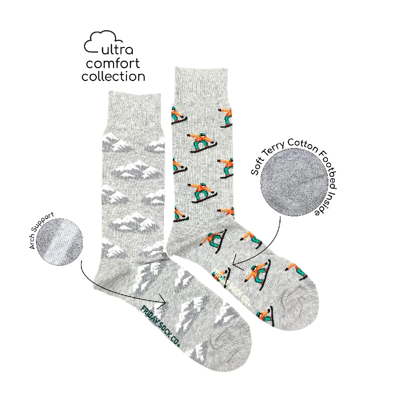 Men's Ultra Comfort Snowboarder Socks