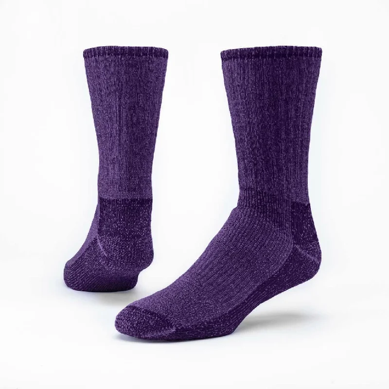 Mountain Hiker Dark | 70% Organic Merino Wool | Crew