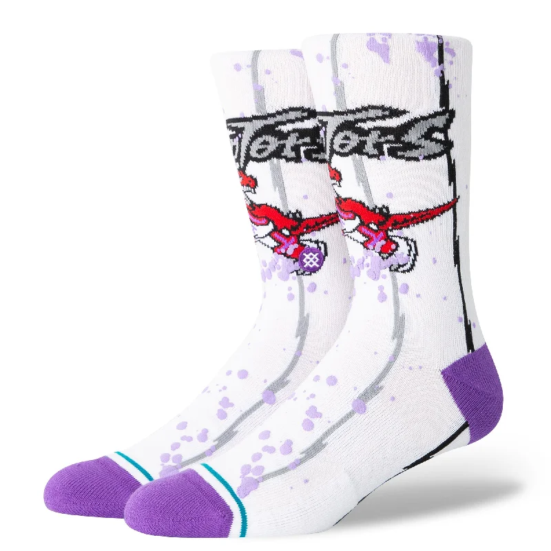 OVERSPRAY TORONTO RAPTORS CREW SOCK