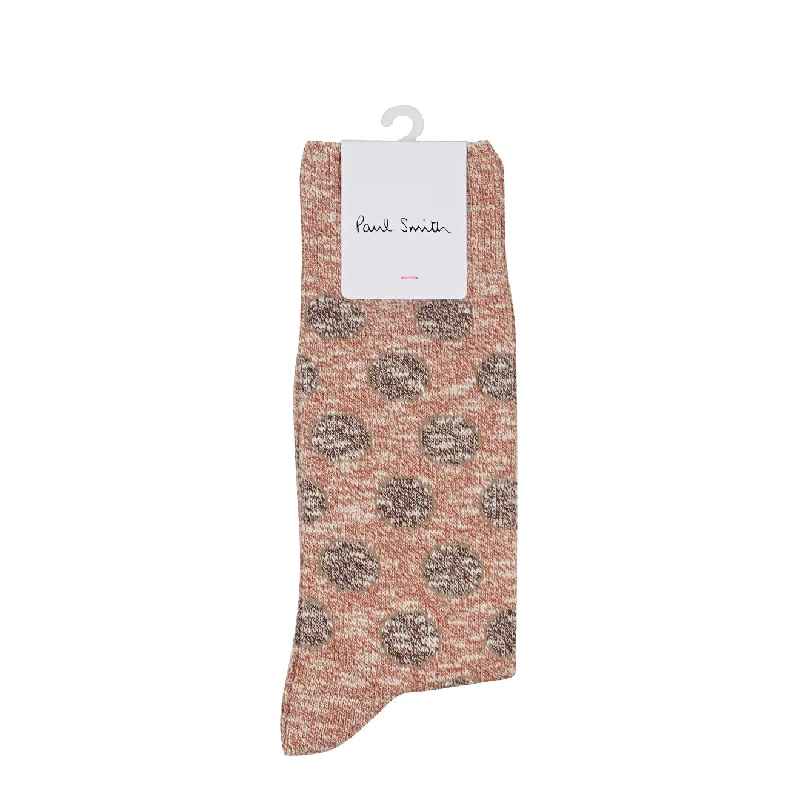 Paul Smith Benny Dot Socks Orange