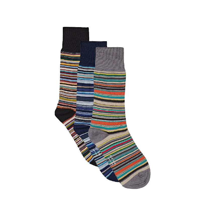 Paul Smith 3-Pack Socks Signature Stripe