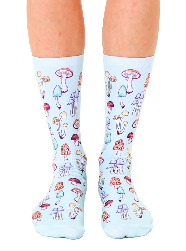 Rare Mushroom Crew Socks