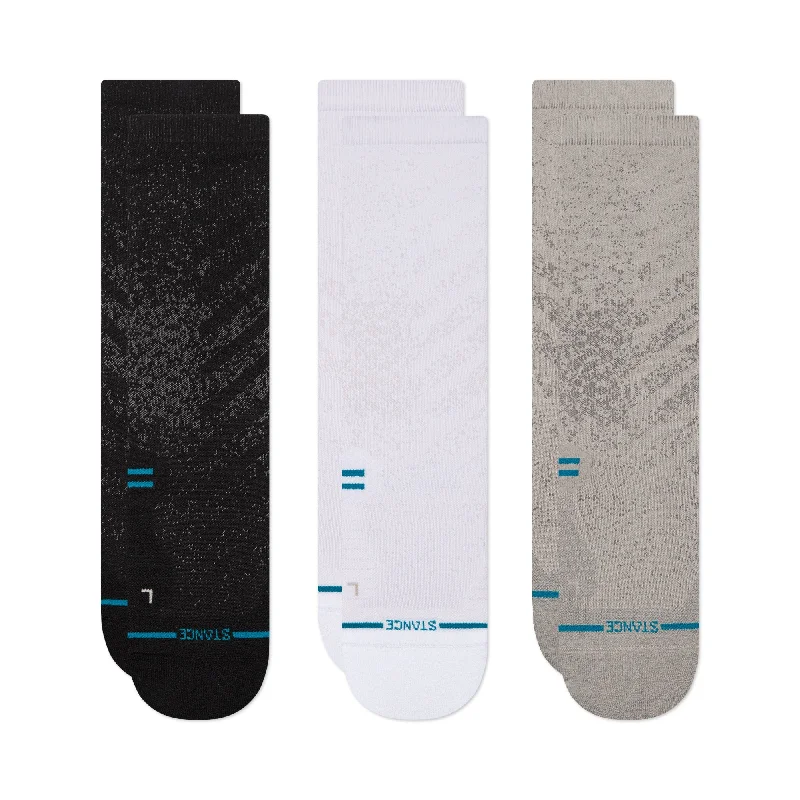 RUN LIGHT CREW SOCK 3 PACK