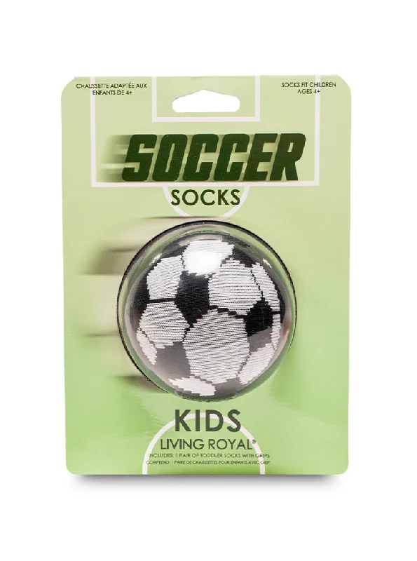 Soccer Kids 3D Crew Sock