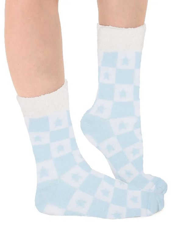 Star Warm Plush Socks