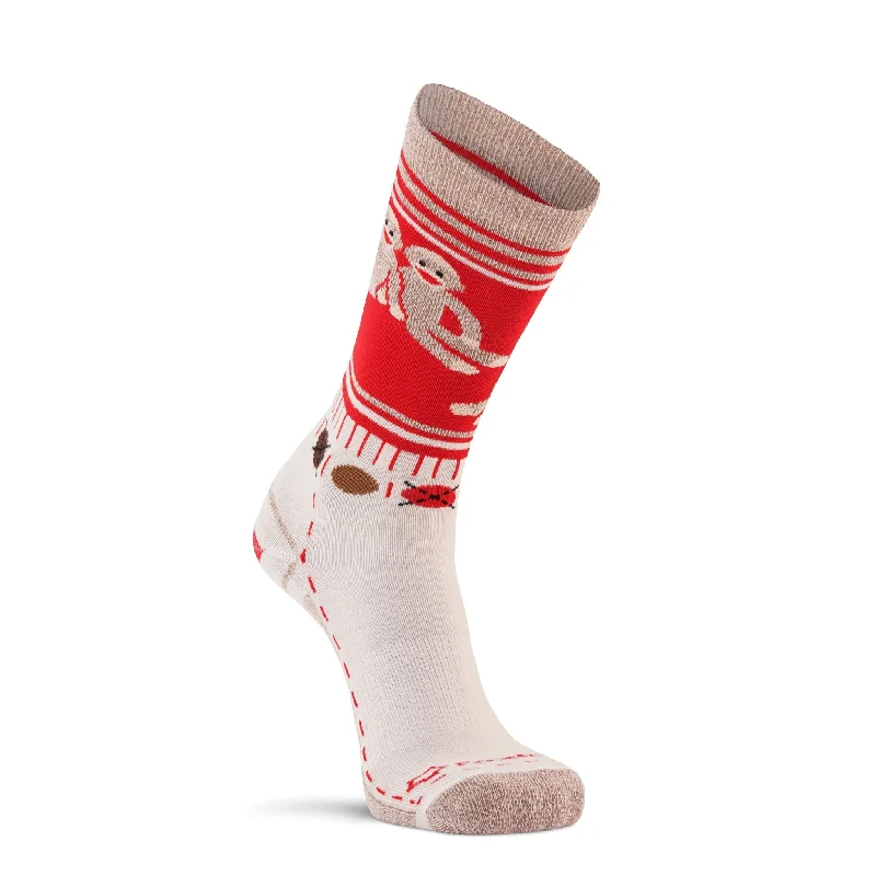 Women's Monkey Friends Ultra-Lightweight Crew Everyday Sock