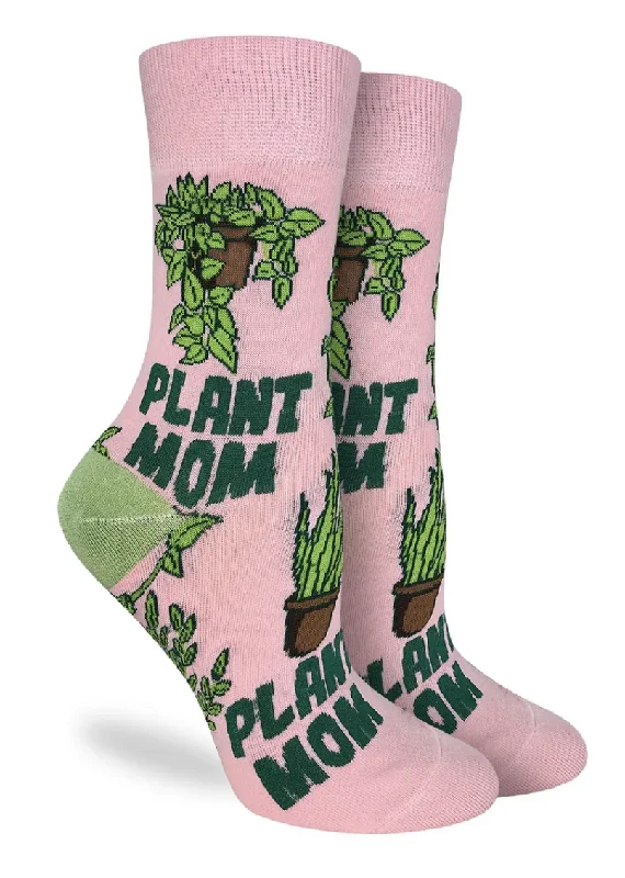 Women's Plant Mom Crew Sock