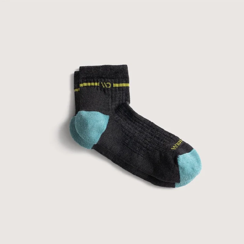 Women's Single Stripe Cushioned Quarter Sock