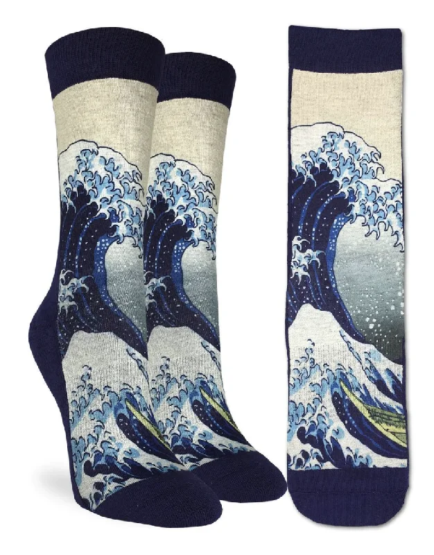 Women's The Great Wave of Kanagawa Crew Sock