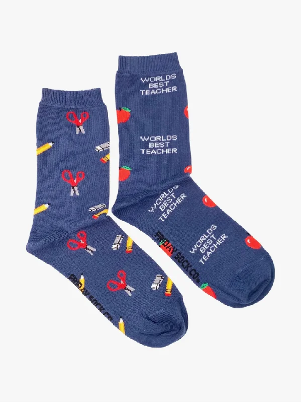 World's Best Teacher | Women's Mismatched Socks