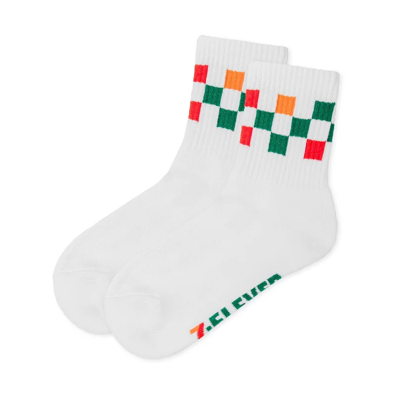 7-Eleven® Checkered Socks