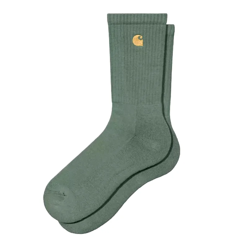 CARHARTT WIP Chase Socks Duck Green Gold