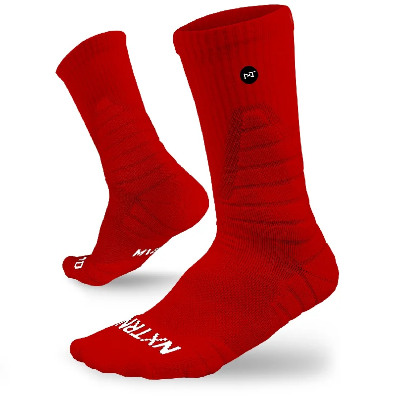 NXTRND Crew Socks Red (3-Pairs)