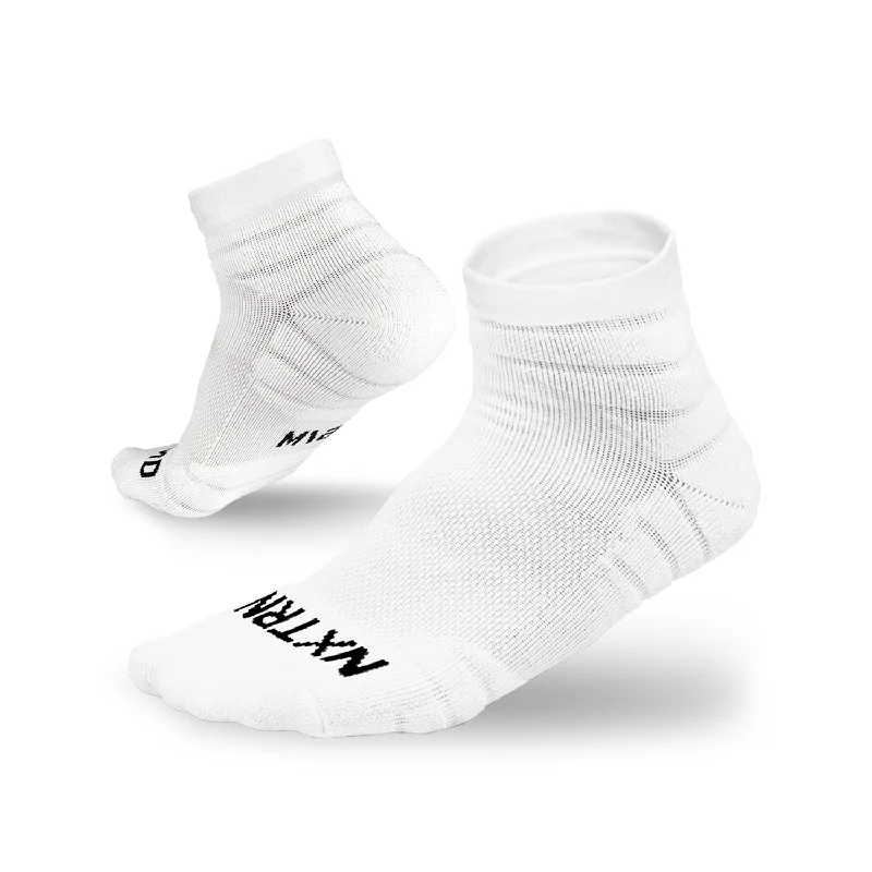 NXTRND Quarter Socks White (3-Pairs)