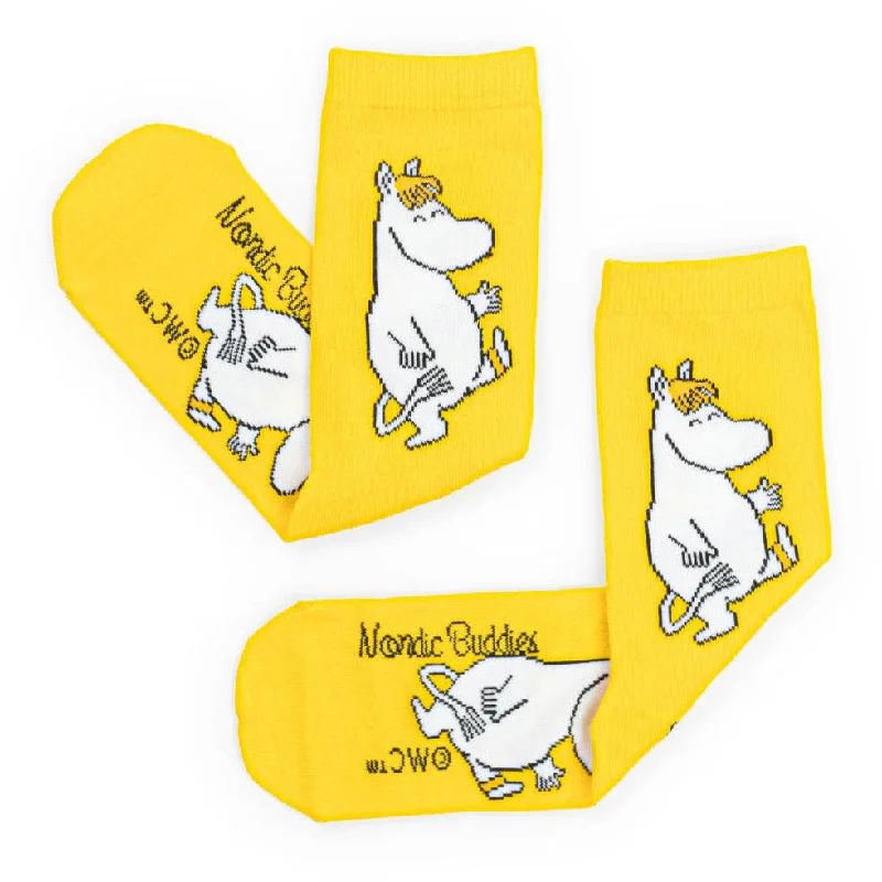 Snorkmaiden Happiness Socks Yellow 36-42 - Nordicbuddies