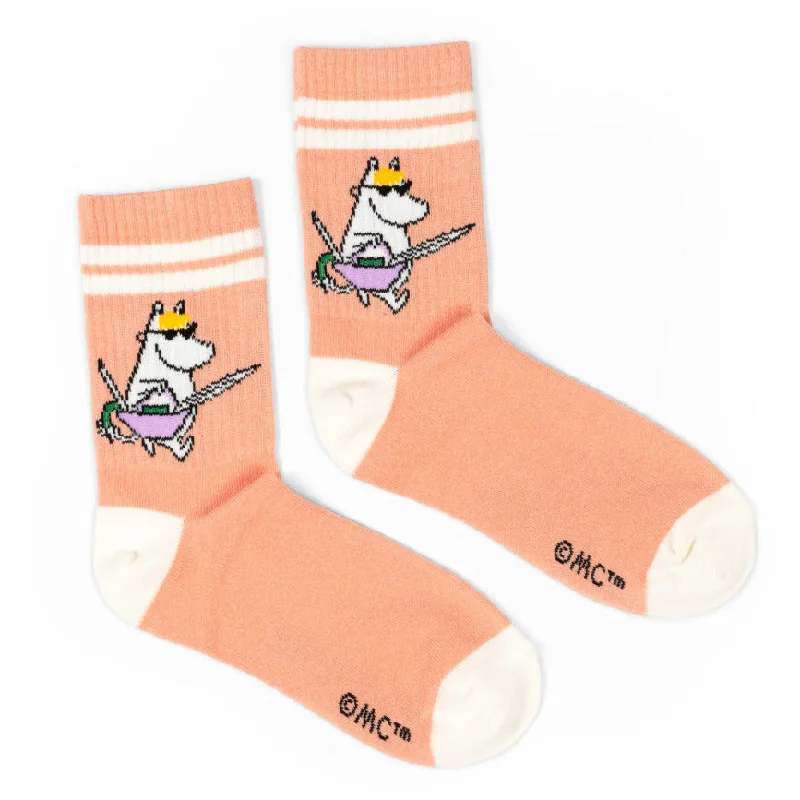 Snorkmaiden Retro Socks Coral 36-42 - Nordicbuddies