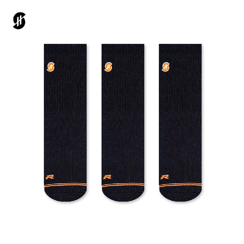 Triple Black Set - Bundle Socks