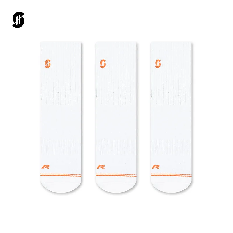 Triple White Set - Bundle Socks